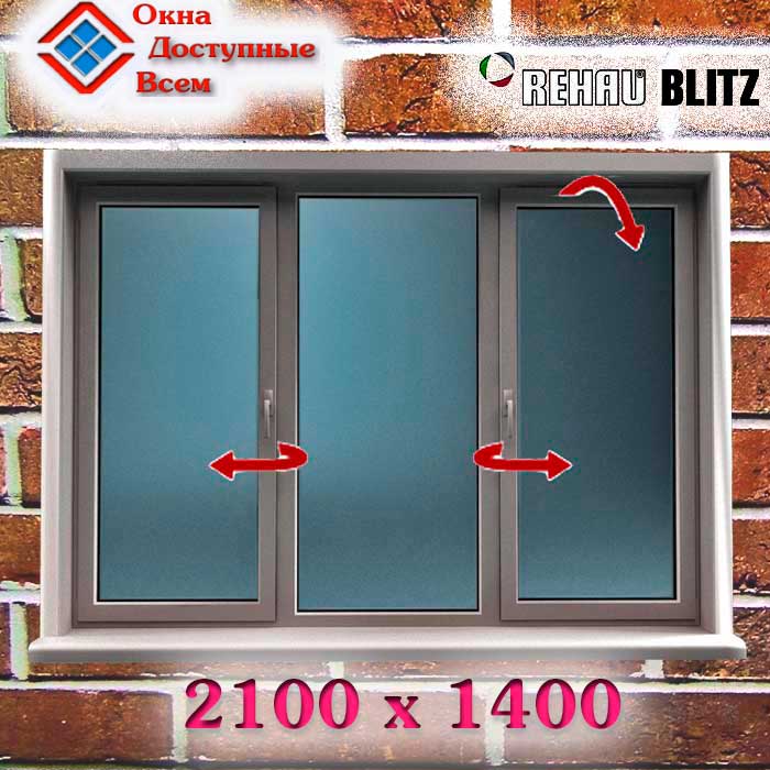 пластиковое окно Rehau Blitz