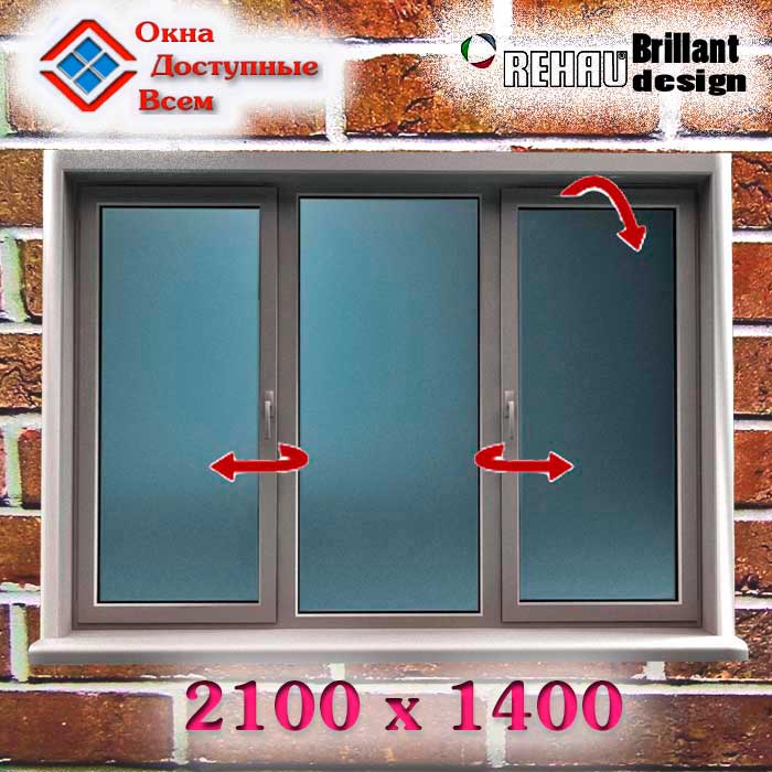Пластиковые окна: Профиль Rehau Brillant-Design