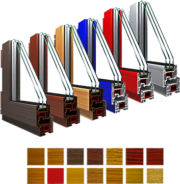 цвет пластикового профиля для дверей